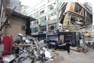 Beyoğlu’nda patlamanın yarattığı hasar gün ağarınca ortaya çıktı