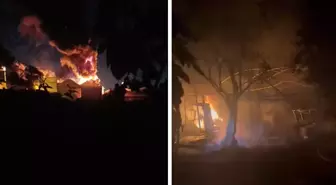 Yalova’da korkutan yangın! 2 itfaiyeci yaralandı