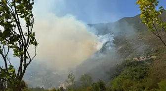 Bartın’da Orman Yangınına Hızla Müdahale Ediliyor