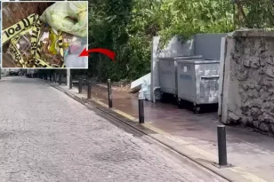 İstanbul’da çöpte yanmış bebek cesedi bulundu