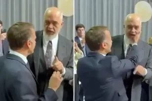 Zirveye damga vuran olay! Macron, Arnavutluk Başbakanı’na tokat attı